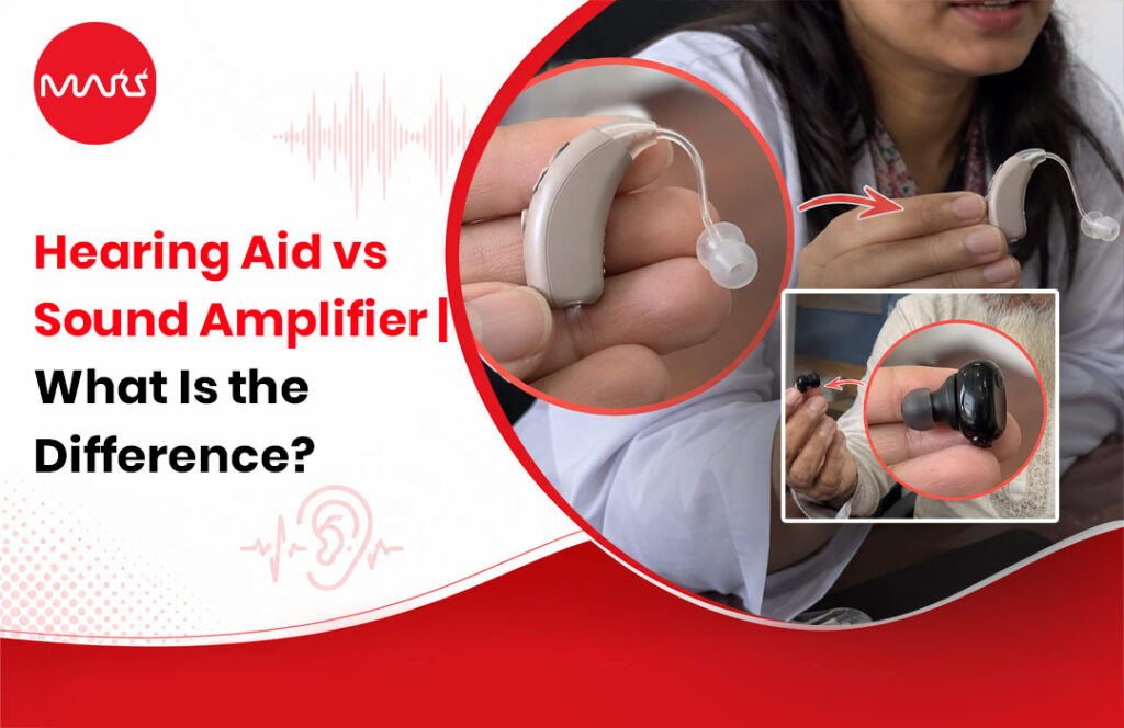 Hearing Aid vs Sound Amplifier